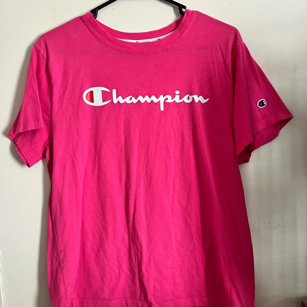 Pink Champion t-shirt
